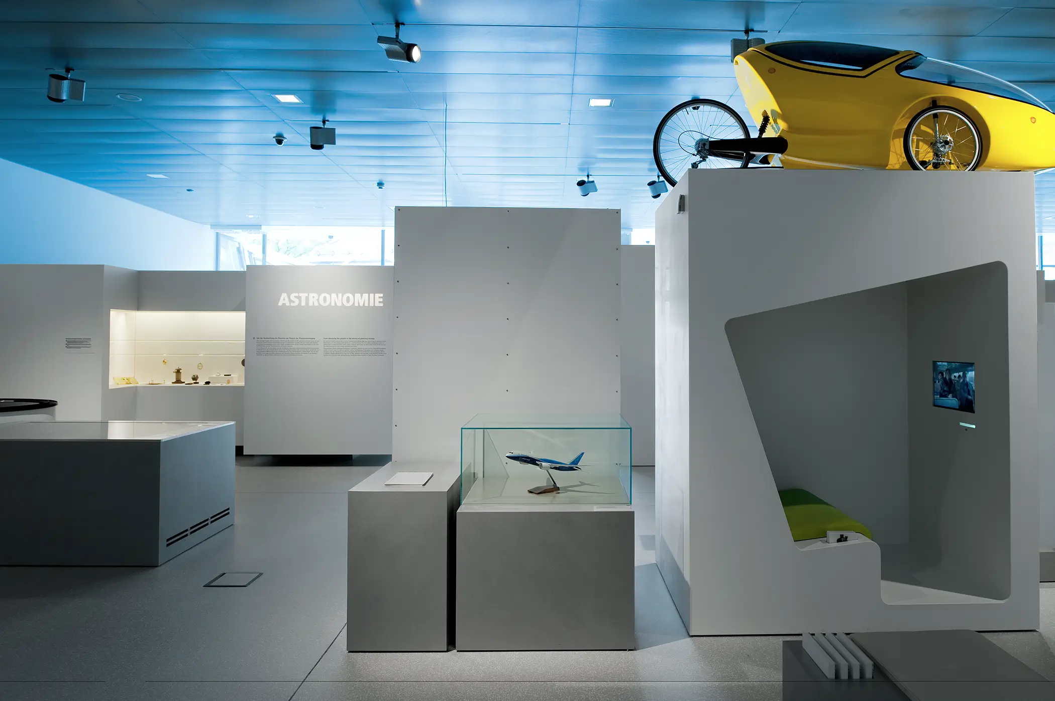 Austellungsdesign Imagebild Schlossmuseum Technik
